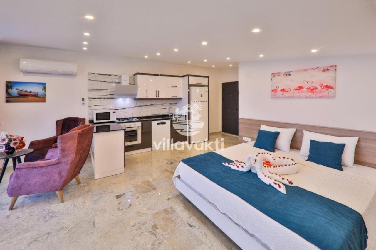 Suit Sümbül - Kalkan’da Jakuzili Suit Daire, Kalkan — 4. fotoğraf