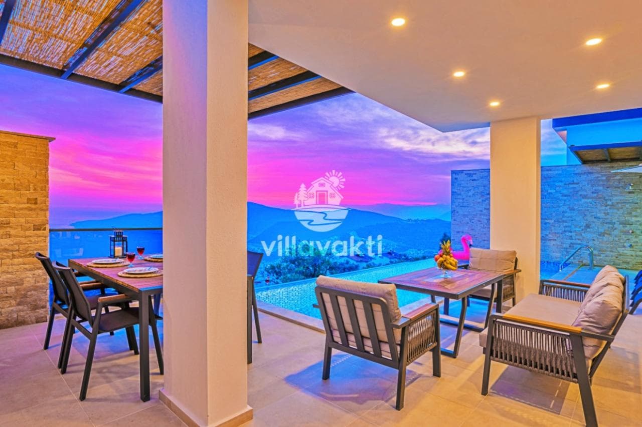 Villa Aldeniz 1 - Deniz Manzaralı Lüks Tatil Villası- Villa Vakti, Kalkan — 3. fotoğraf