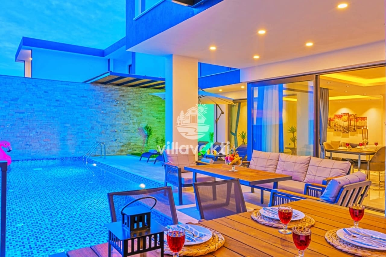 Villa Aldeniz 2 - Deniz Manzaralı Lüks Tatil Villası - Villa Vakti, Kalkan — 2. fotoğraf