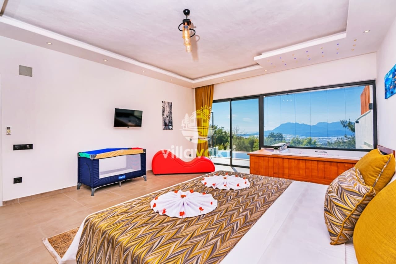 Villa Altan - Kalkan Kiralık Villa, Muhafazakar Villa, Jakuzili Villa, Balayı Villası, Kalkan — 2. fotoğraf