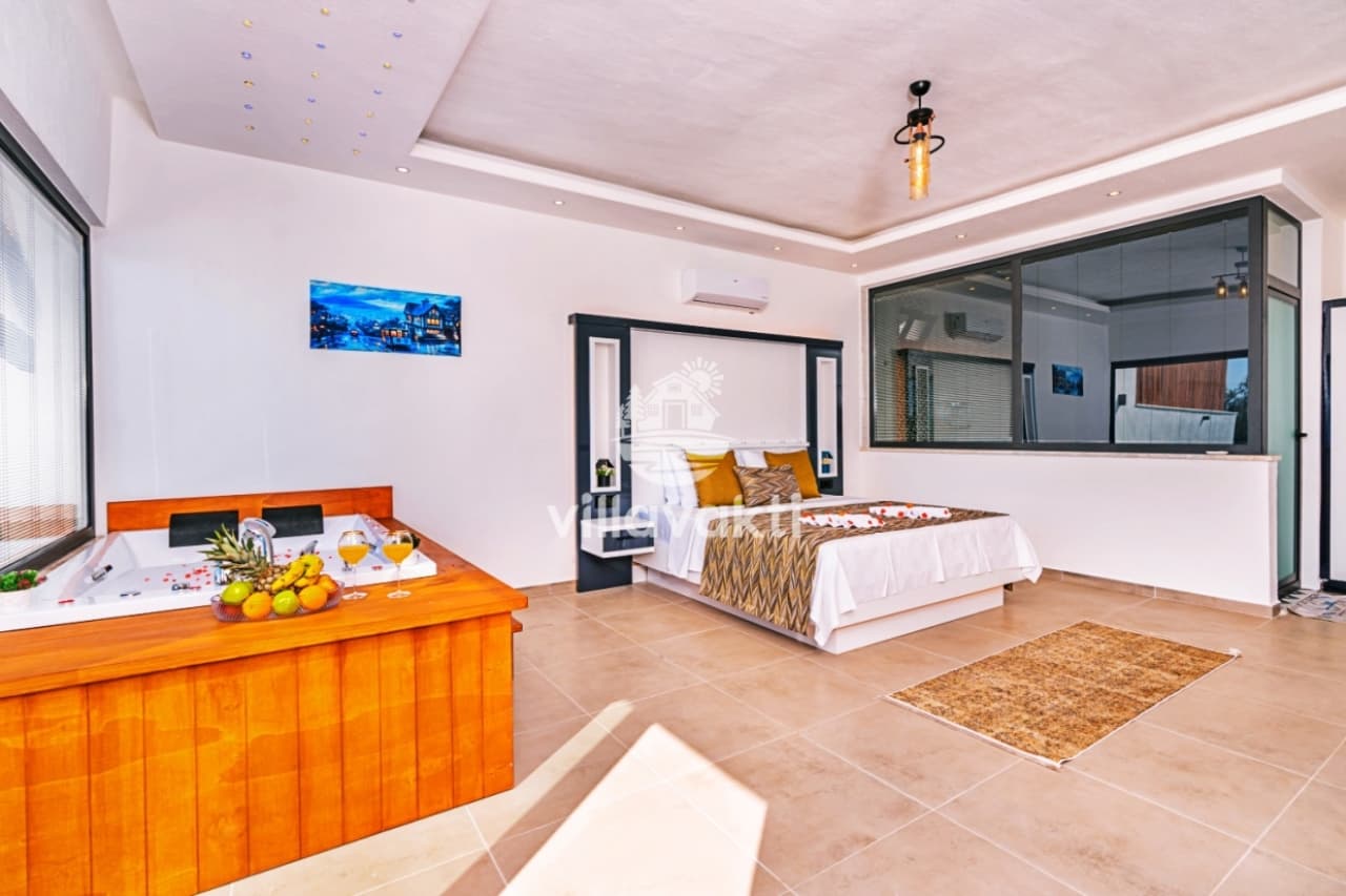 Villa Altan - Kalkan Kiralık Villa, Muhafazakar Villa, Jakuzili Villa, Balayı Villası, Kalkan — 3. fotoğraf