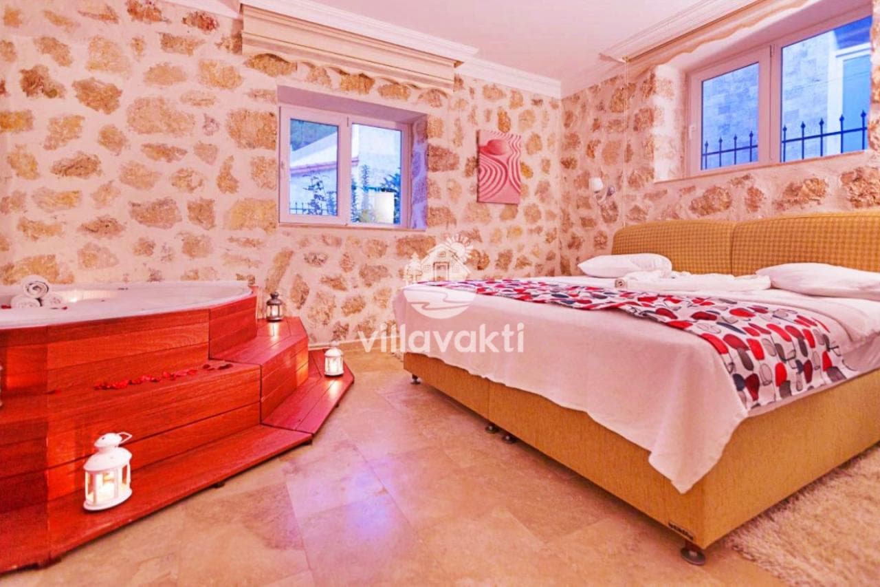 Villa Ayla - Kaş Kalkan Korunaklı Kiralık Tatil Villası, Kalkan — 3. fotoğraf