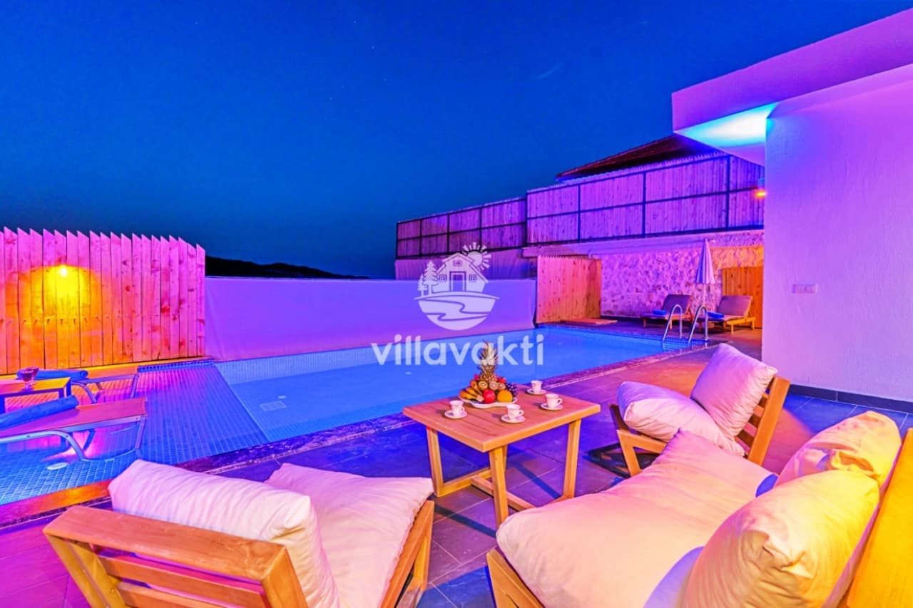 Villa Aymira - Korunaklı Tatil Villası - Villa Vakti, Kalkan — 5. fotoğraf