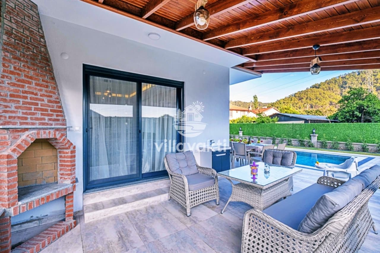 Villa Duru İnlice - Fethiye Özel Havuzlu Tatil Villaları, İnlice — 4. fotoğraf