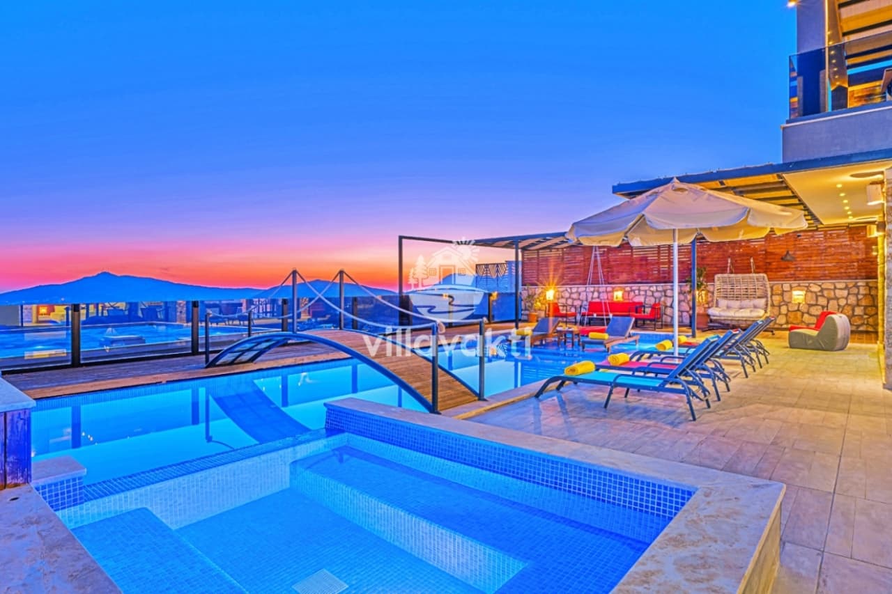 Villa İsland - Kapalı Havuzlu Lüks Villa, Kalkan — 2. fotoğraf
