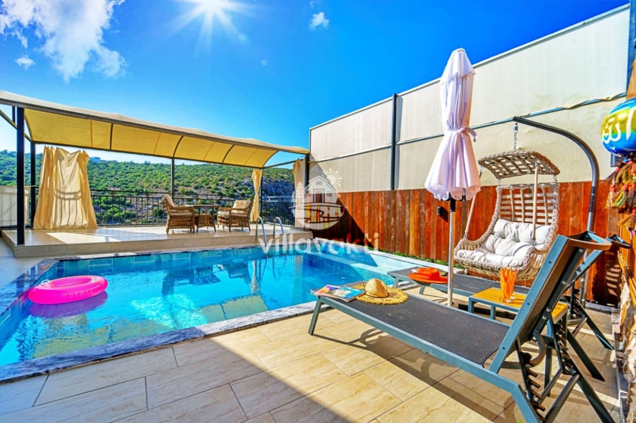 Villa Neosis 2 - Patara Balayı Villası, Kalkan Balayı Villası, Muhafazakar Villa, Korunaklı Villa, Kalkan — 5. fotoğraf