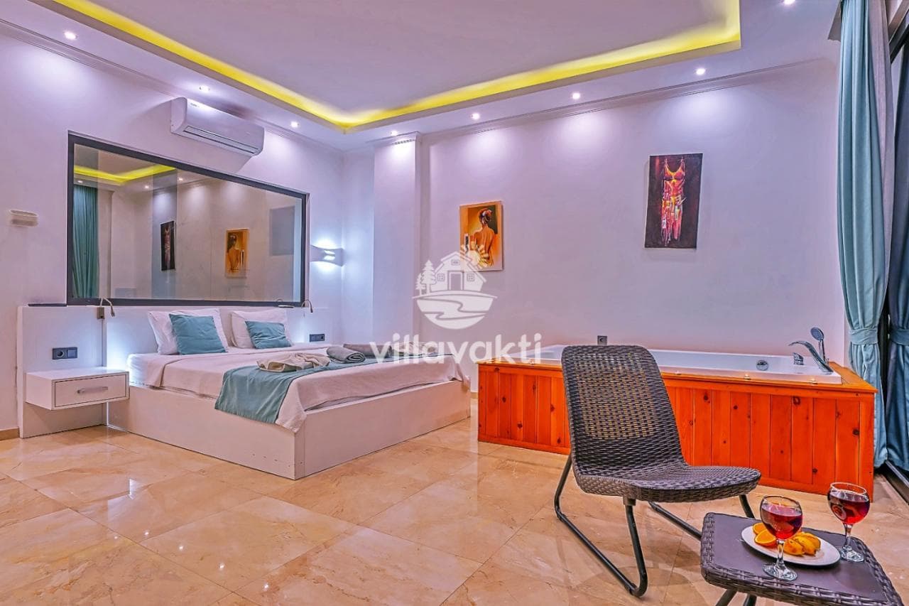 Villa Ramio - Kiralık Tatil Villası, Balayı Villası, Kapalı Havuz, Jakuzili Villa, Kalkan — 2. fotoğraf
