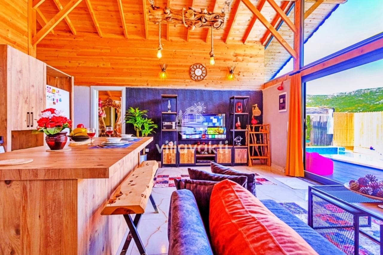 Villa Sofi - Kaş Kalkan Jakuzili Korunaklı Balayı Villası - Villa Vakti, Kalkan — 3. fotoğraf